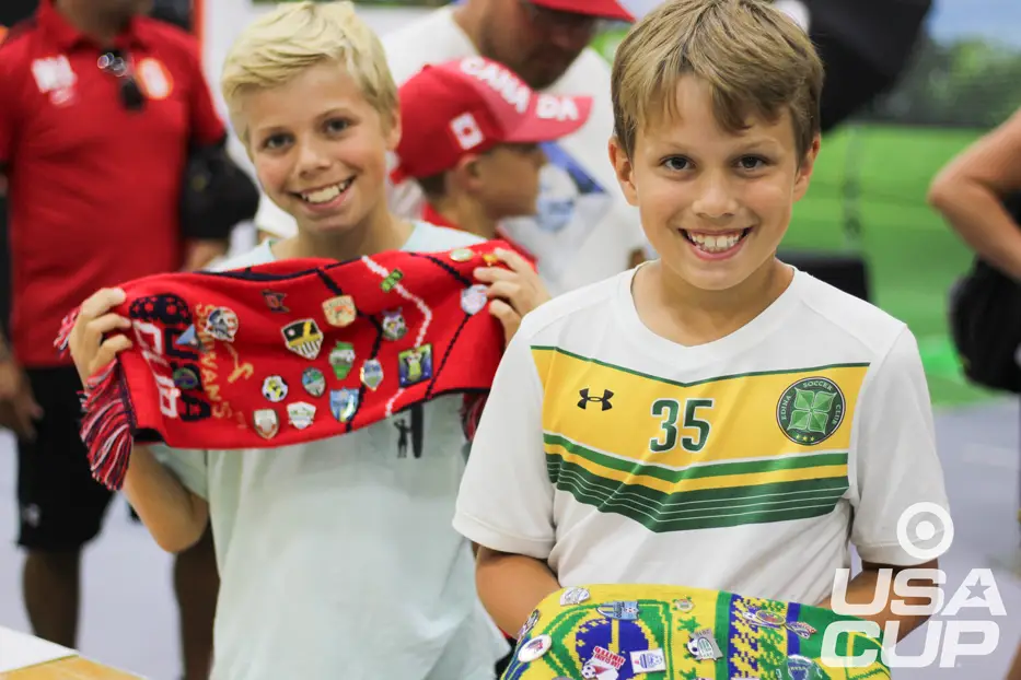 USA CUP Pin Trading