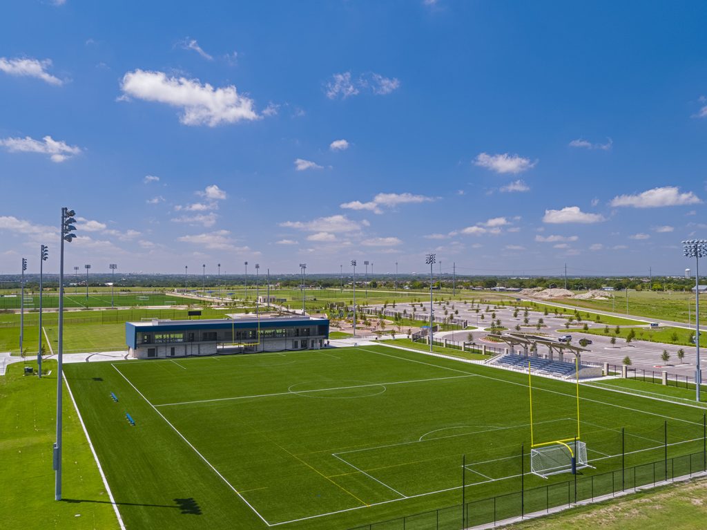 The Round Rock Multipurpose Complex in Round Rock, Texas.