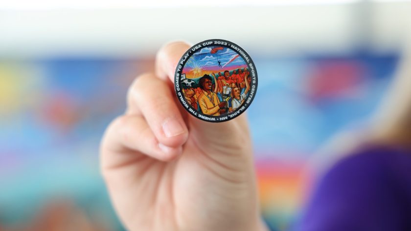 Target USA CUP Sportsmanship Pin