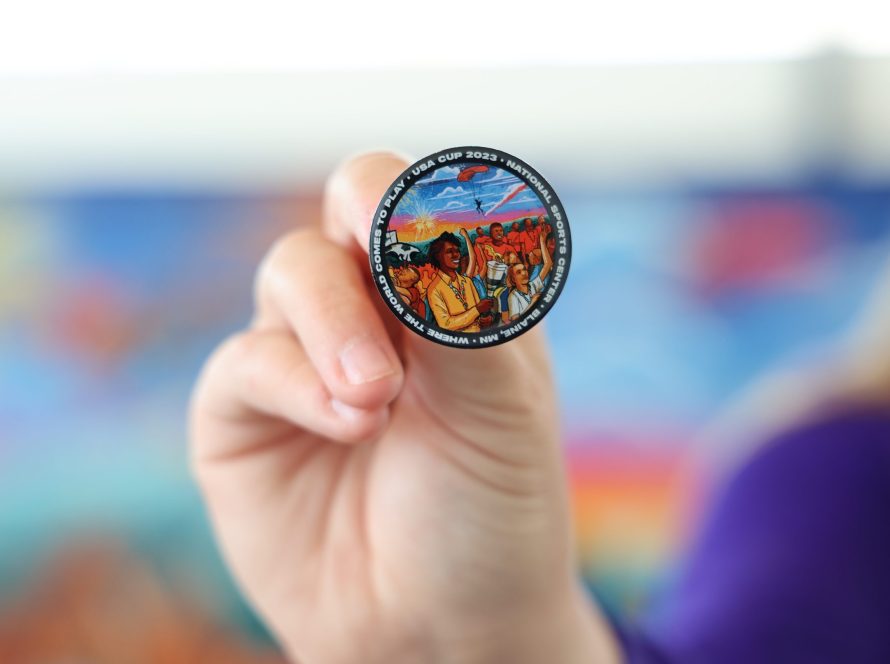 Target USA CUP Sportsmanship Pin
